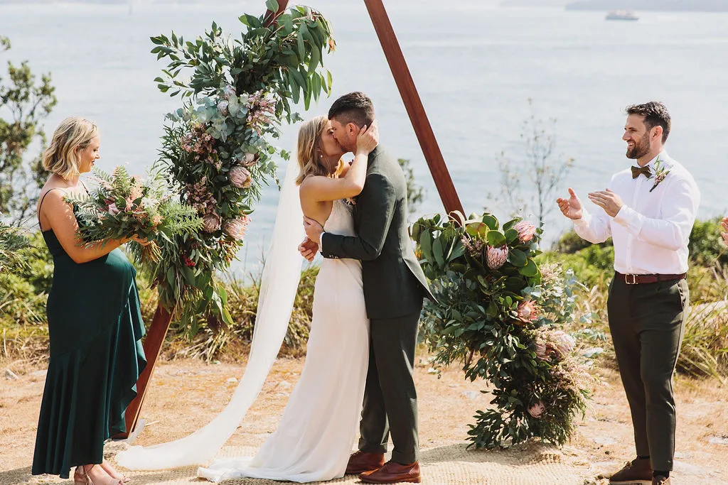 Ashleigh and Jarrod’s Sydney Harbour Wedding at Q Station Manly
